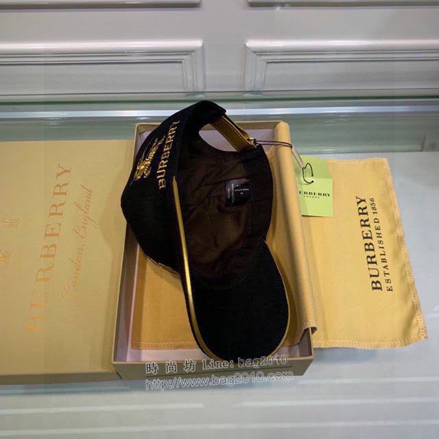 Burberry男女同款帽子 巴寶莉立體漸變刺繡棒球帽鴨舌帽  mm1720